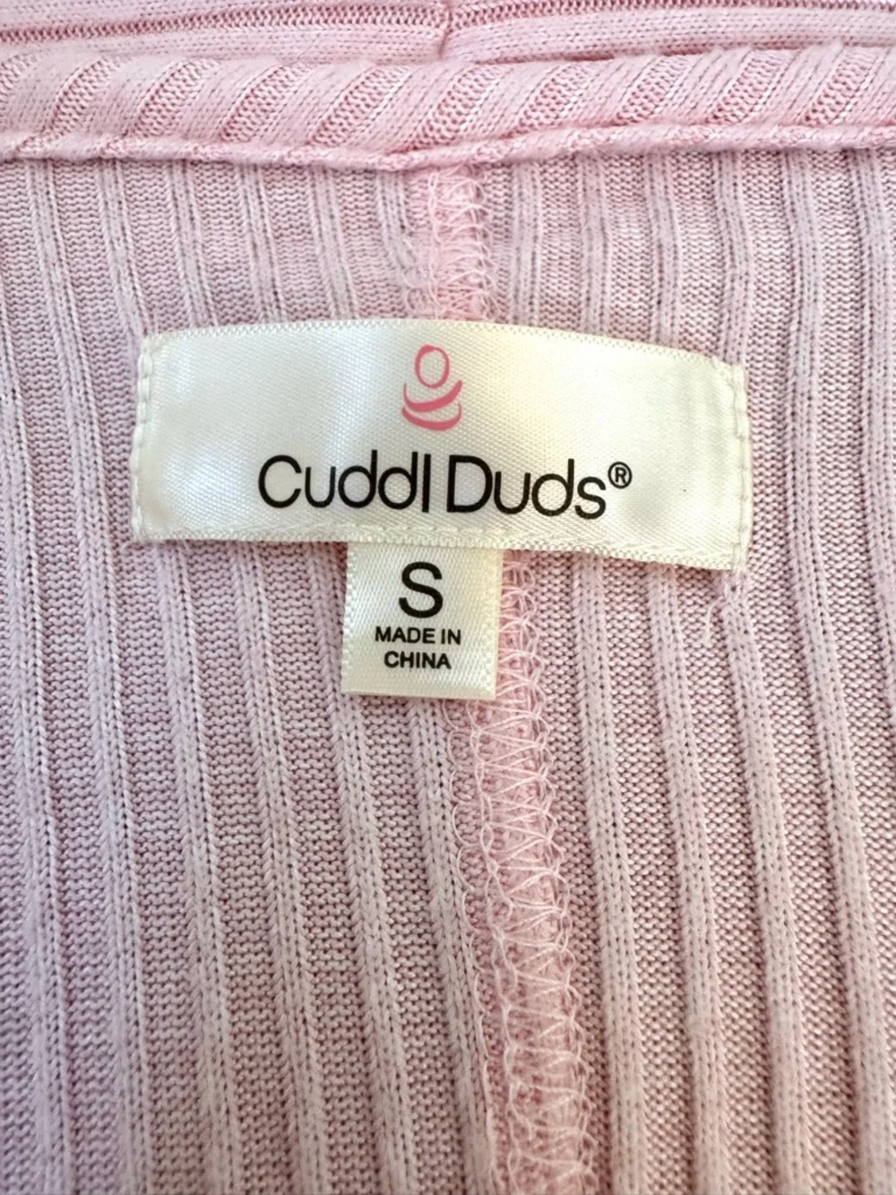 NWT! Cuddl Duds Soft 3 Piece Pink Lounge Set. Jogger Pants, Robe, and Cardigan. - Picture 6 of 16